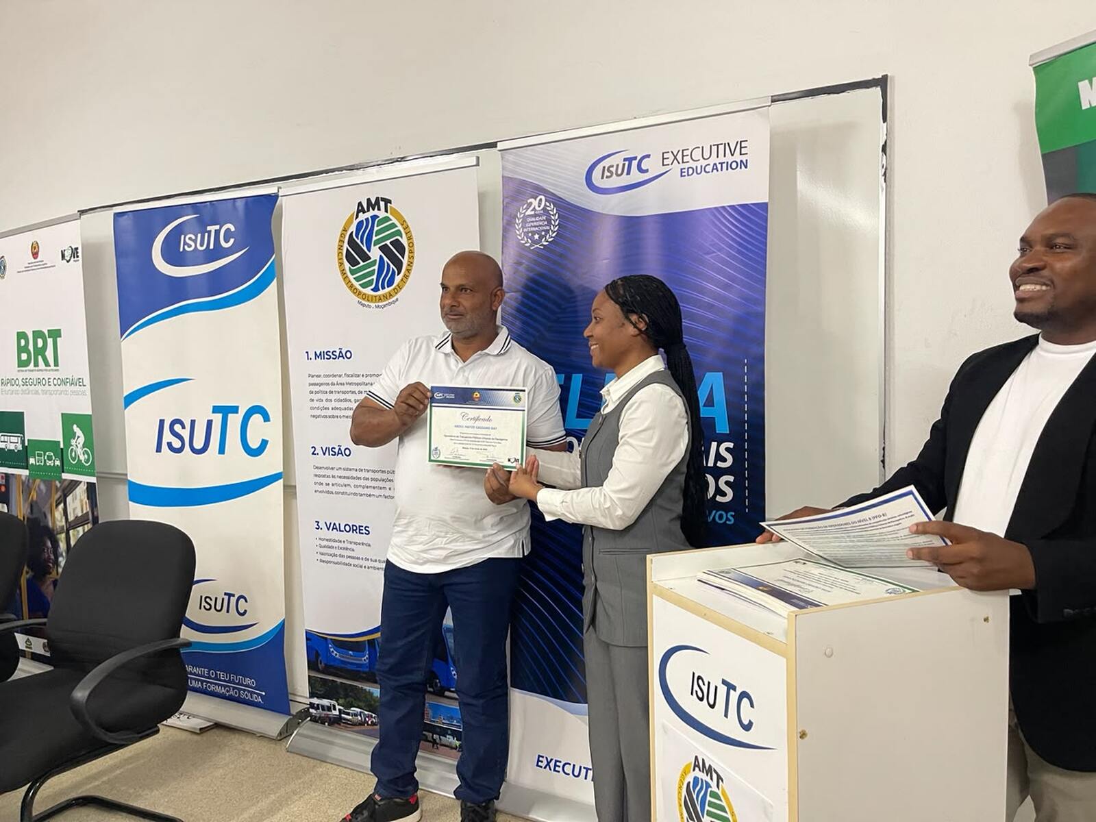 ISUTC certifica 56 operadores de transportes públicos urbanos no âmbito