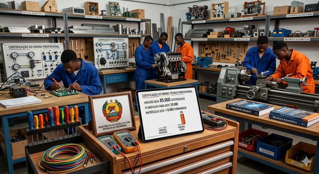 Ministério da Educação ultrapassa meta de certificação no ensino técnico profissional