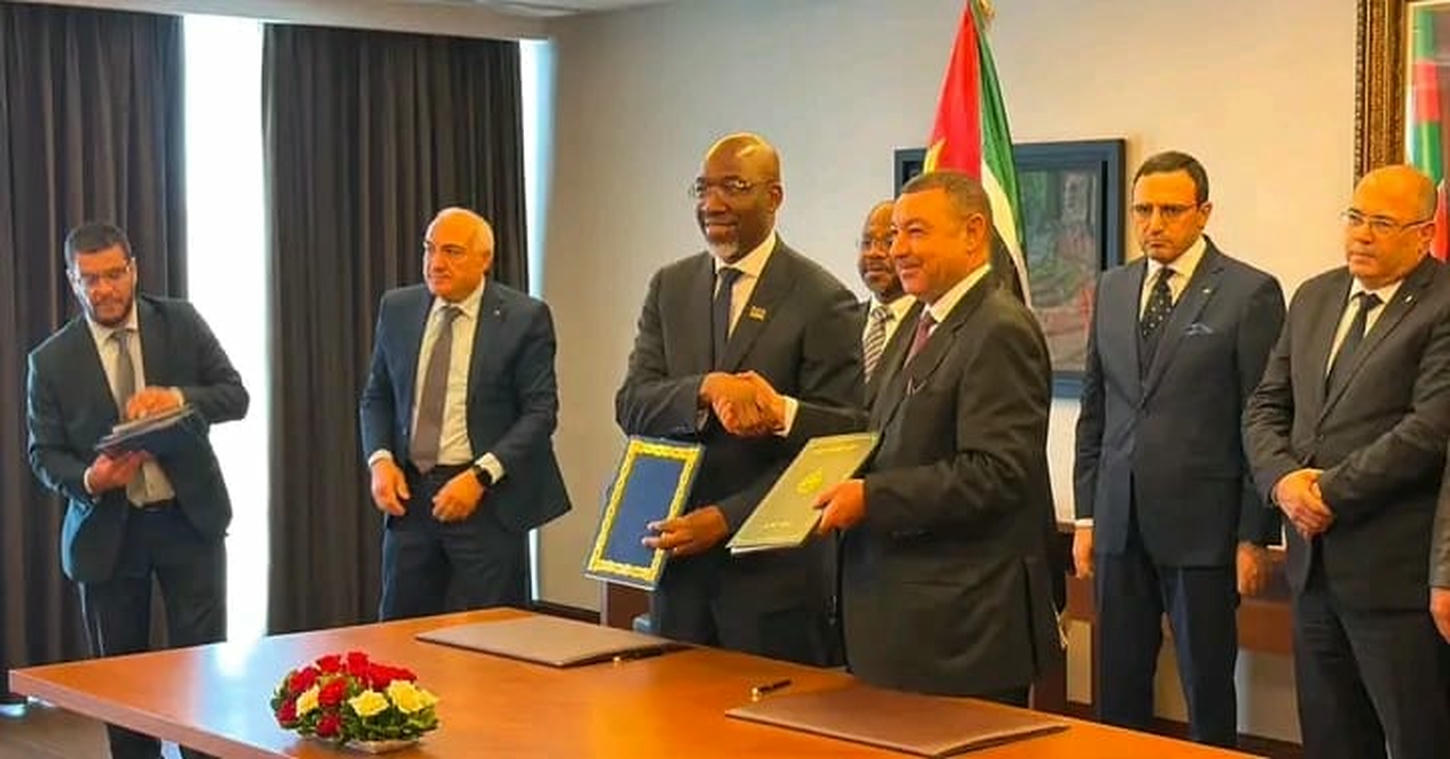 Moçambique e Argélia assinam acordo para ligar os dois países