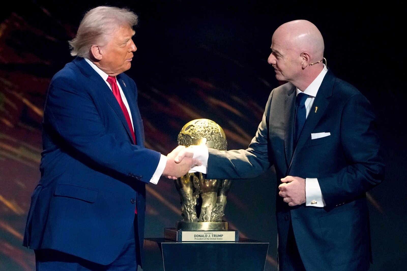Trump confirmado para a final da Copa do Mundo no