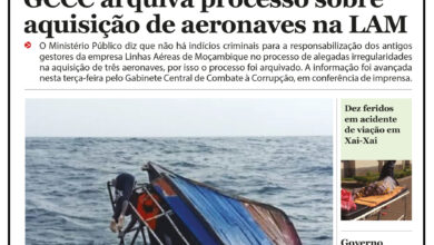 Capa do Jornal O Pais 19.08.26 - O País