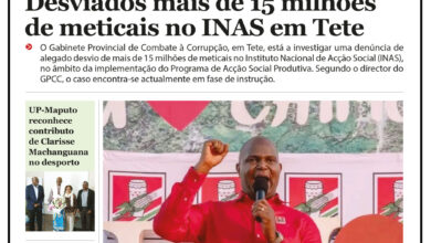 Capa do Jornal O Pais 21.08.26 - O País