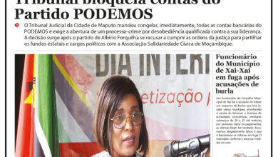 Capa do Jornal 09.09.26 - O País